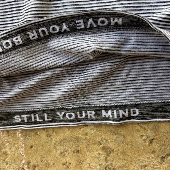 Lululemon Swiftly Tech Long Sleeve Tetra Stripe Asphalt Grey/Violet Verbena 2 - Picture 3 of 6